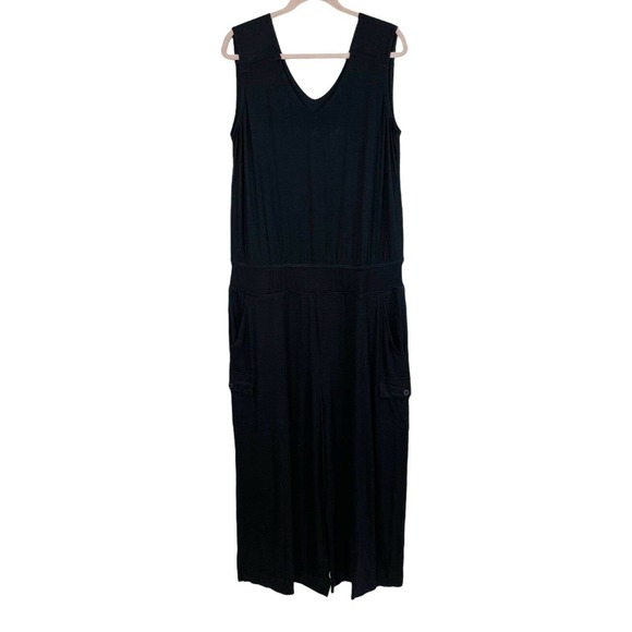 Lisa Rinna Collection Womens Sleeveless Jumpsuit 2X Black NWOT - Picture 5 of 10